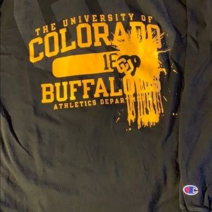 Champion University of Colorado shirt